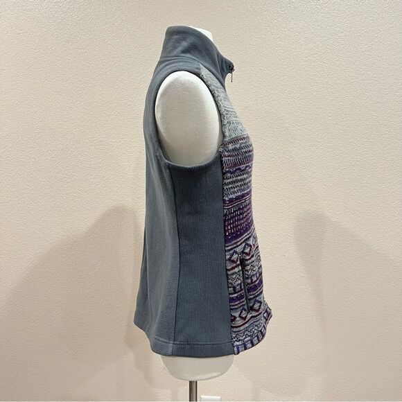 Ruff Hewn Fair Isle Knit Fleece Vest Size Medium - Picture 5 of 12